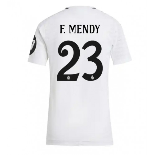 Ženski Nogometni dresi Real Madrid Ferland Mendy #23 Domači 2024-25 Kratek Rokav